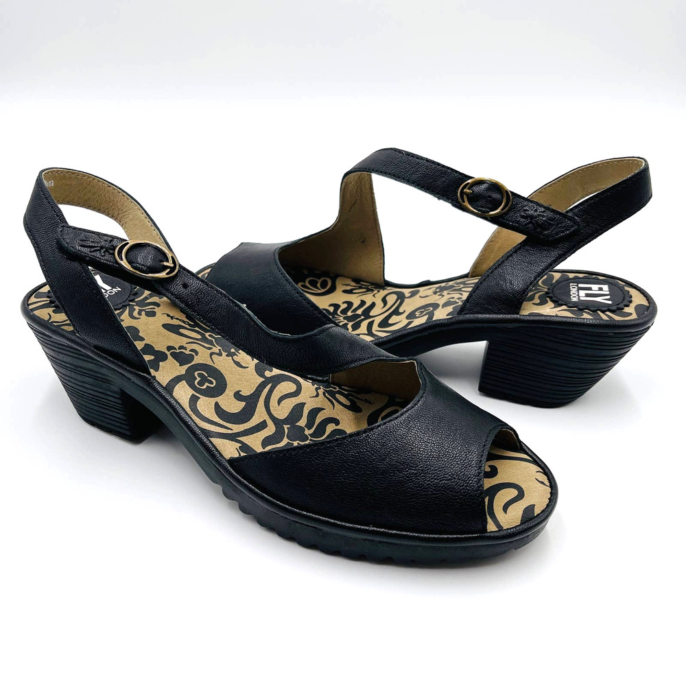 NWOT Fly London WYNO Leather Sandal_2